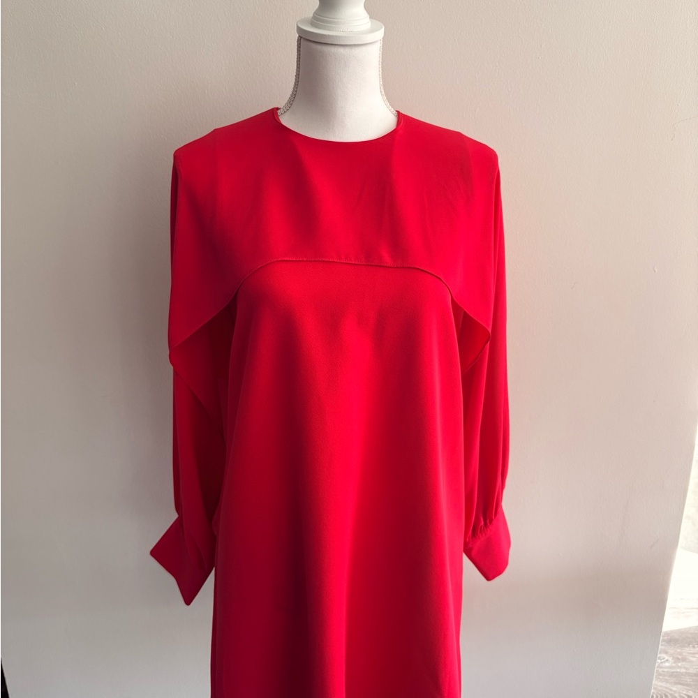 Zara Scarlet Long Sleeve Dress